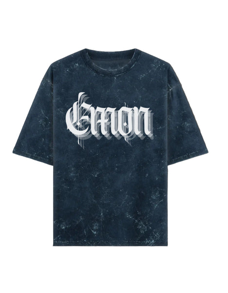 Unisex Acid Washed Oversized Tee
