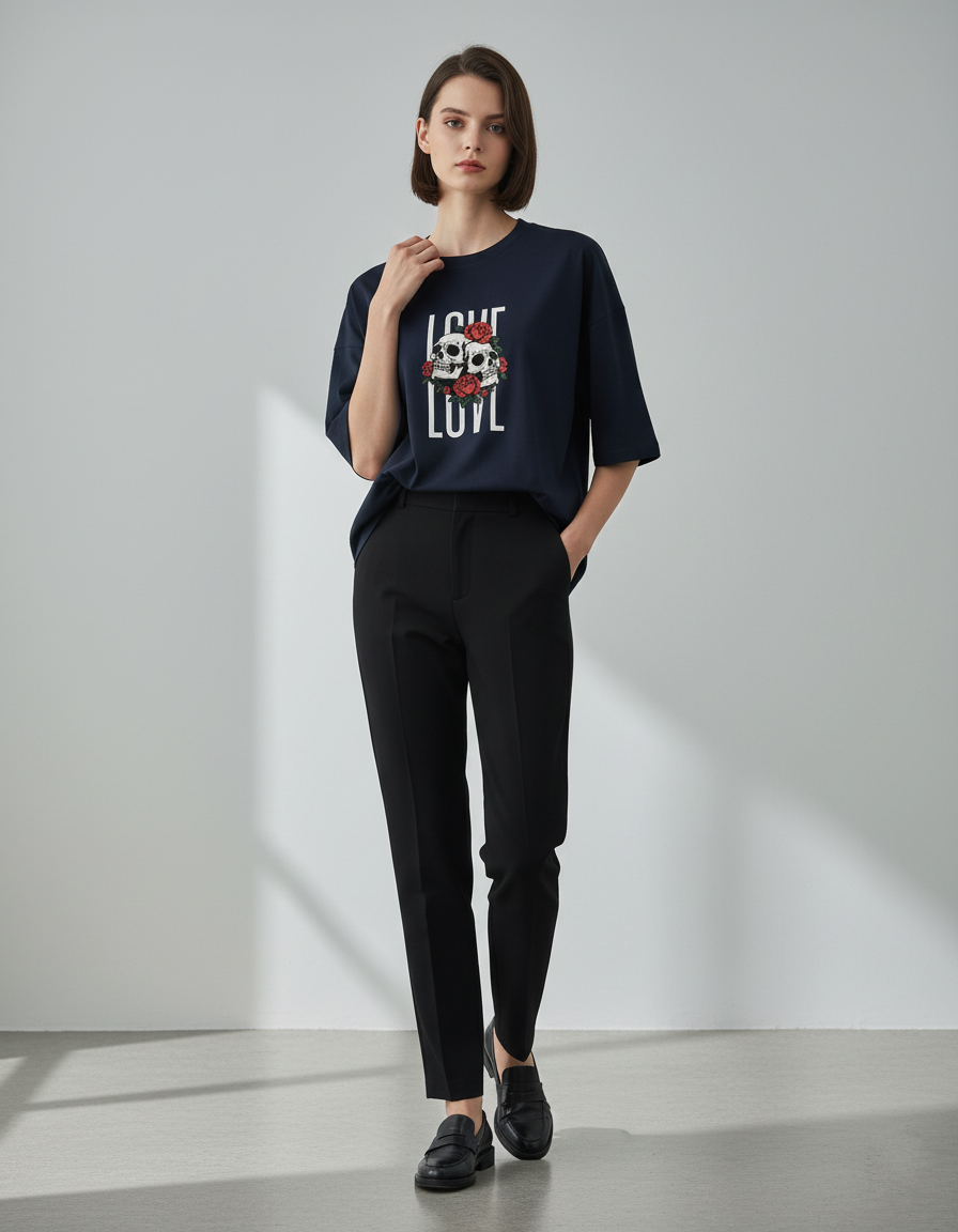 LOVE Terry Oversized Tee