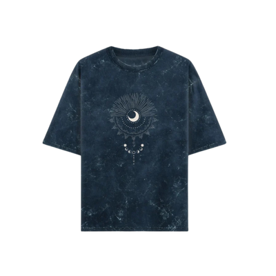 MOON ACID WASH TEE